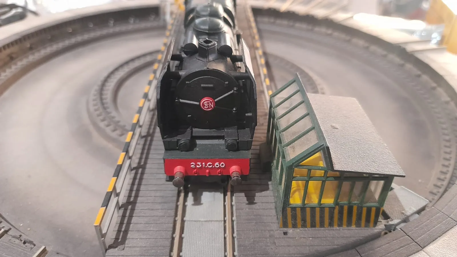 Locomotive à Vapeur 231C 60 avec Tender Jouef 835 Occasion