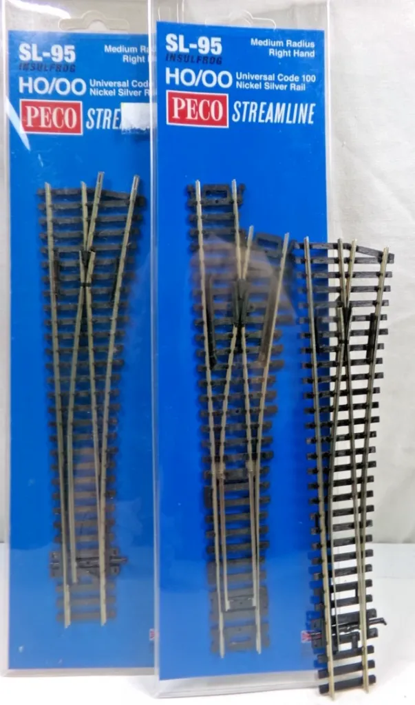 AIGUILLAGE RAYON MOYEN R/H 219MM PECO SL-95  occasion