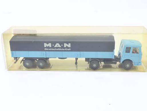 WIKING BERLIN-W camion avec semi remorque Man Die Wirtschaftliche Kraft, occasions sans boite