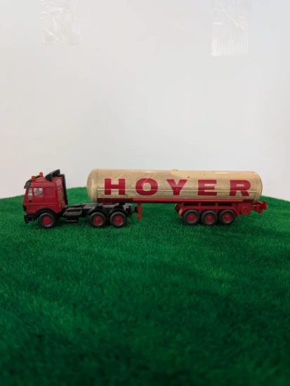 Wiking Camion Mercedes avec semi remorque Hoyer occasions sans boite