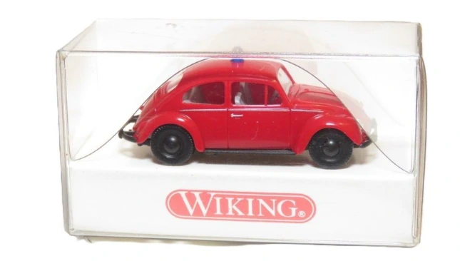 Wiking 861 01 22 - Coccinelle VW des pompiers - HO - 1:87 - Emballage d'origine
