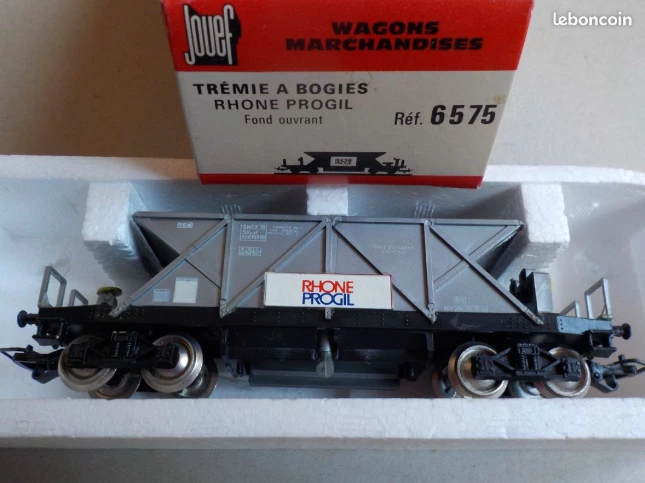 Jouef : wagon-trémie à bogies SNCF Rhône-Progil réf. 6575
